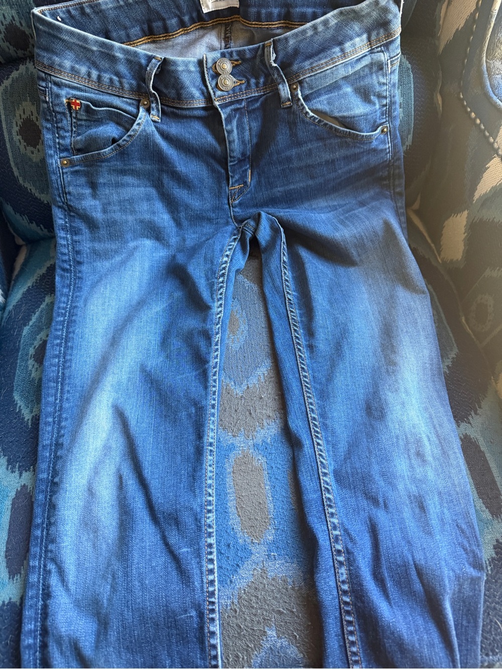 Hudson Jeans Women's Blue Stretch Denim Jeans